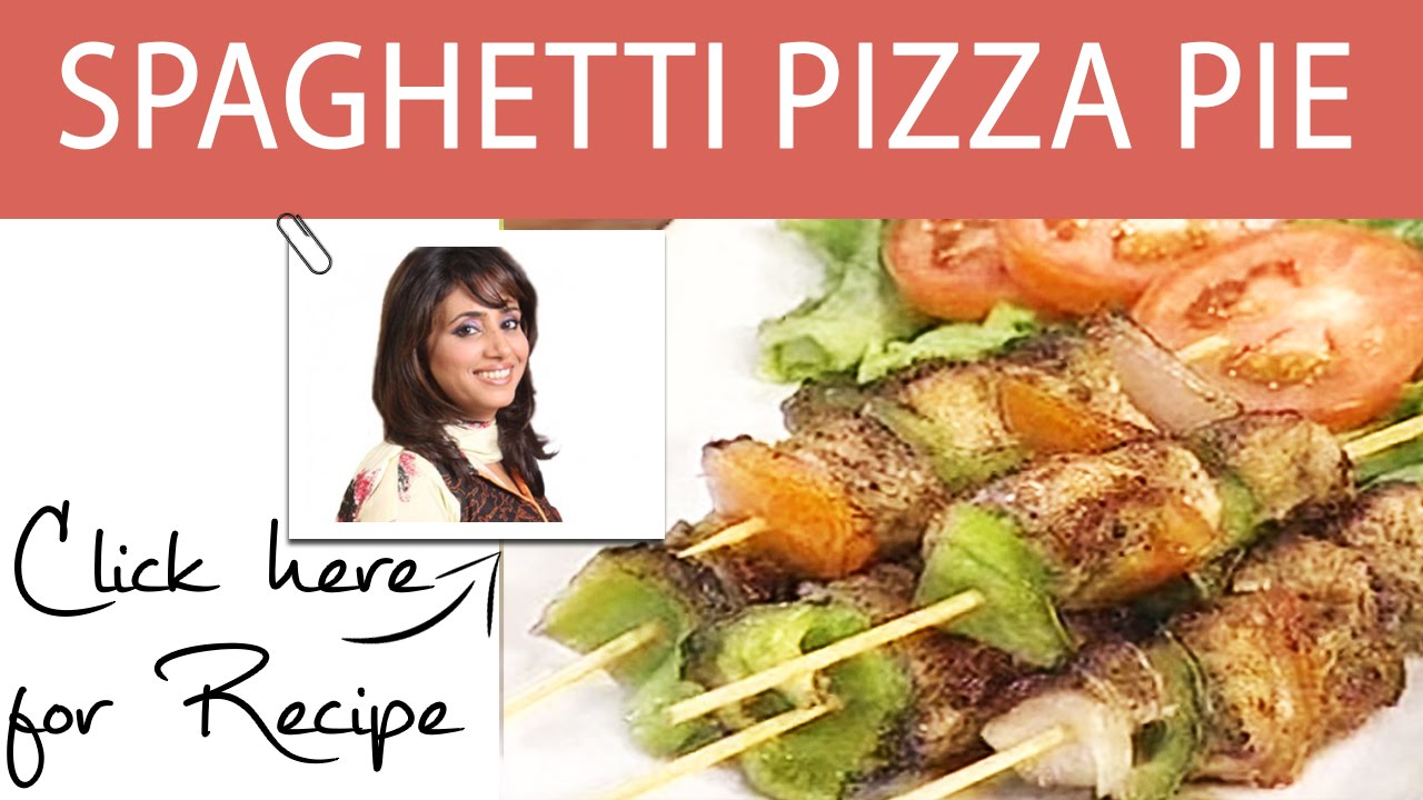 Tarka Recipe Spaghetti Pizza Pie by Chef Rida Aftab Masala TV 11 March 2016