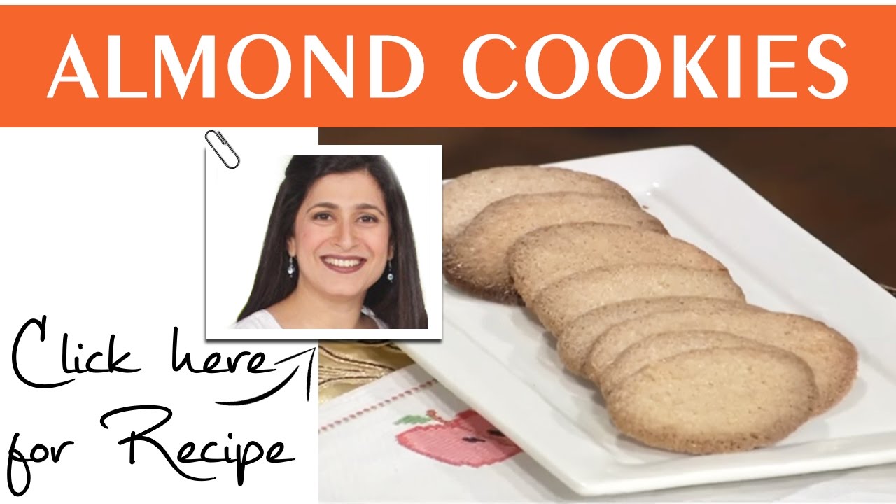 Food Diaries Recipe Almond Cookies by Chef Zarnak Sidhwa Masala TV 3 October 2016