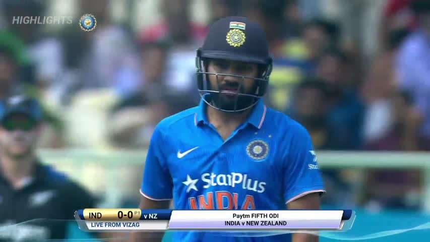 India vs New Zealand 5th ODI 2016 Full Highlights