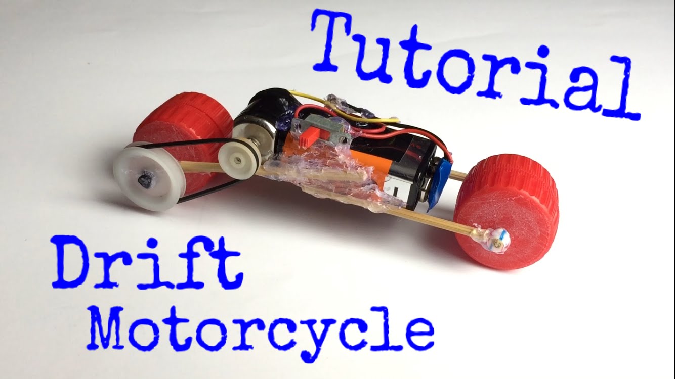 How to make an electric Motorcycle - Mini electric car - Tutorial - Drift
