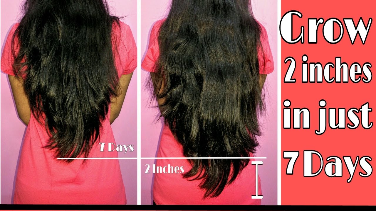Grow 2 inches in 7 days | Indian Hair Growth Secret | how to grow hair faster ?
