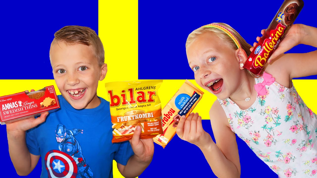 Kids Try Foods from Sweden || TryTreats