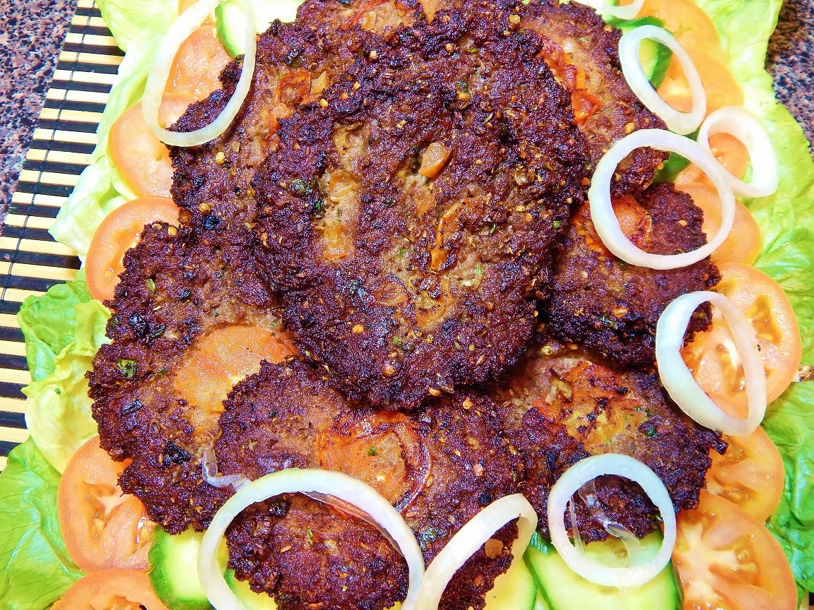 Peshawari Chapli Kabab پشاوری چپلی کباب