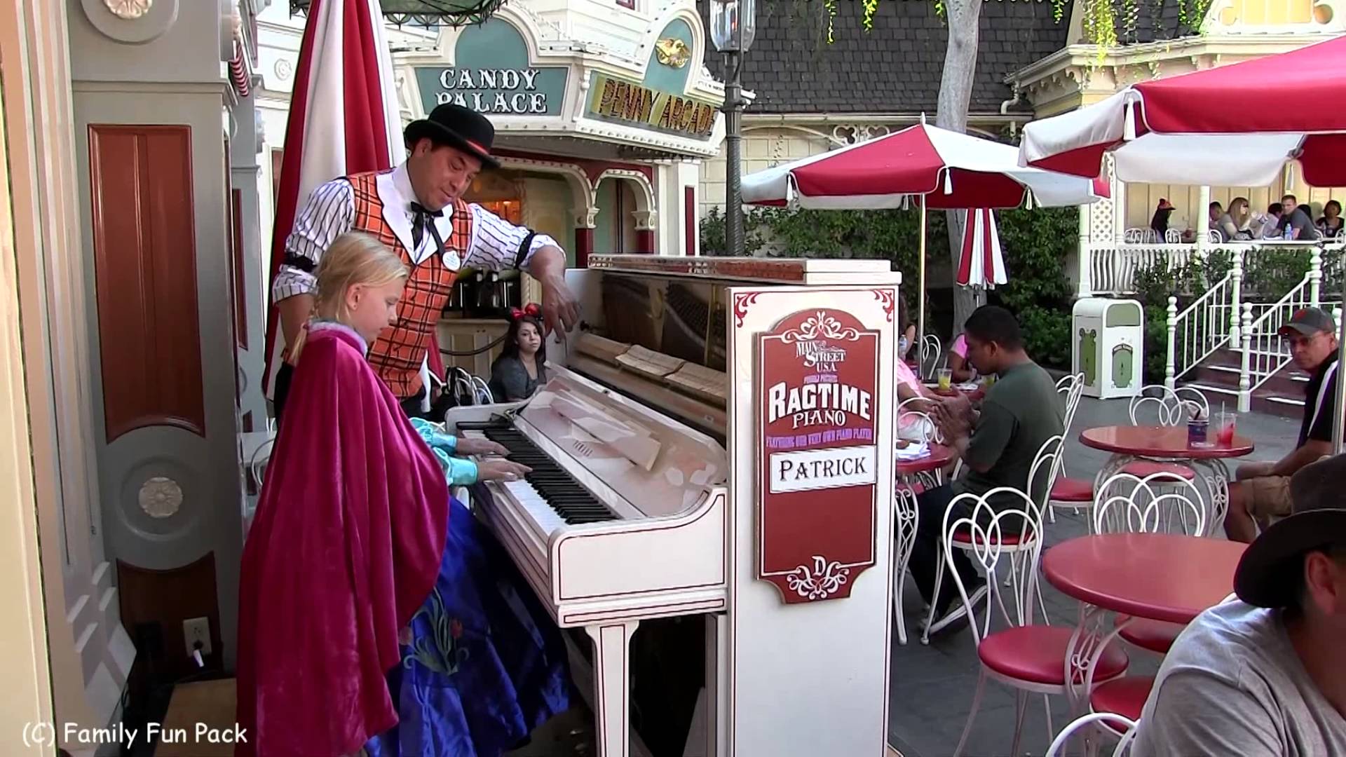 Alyssa Plays the Disneyland Piano!!