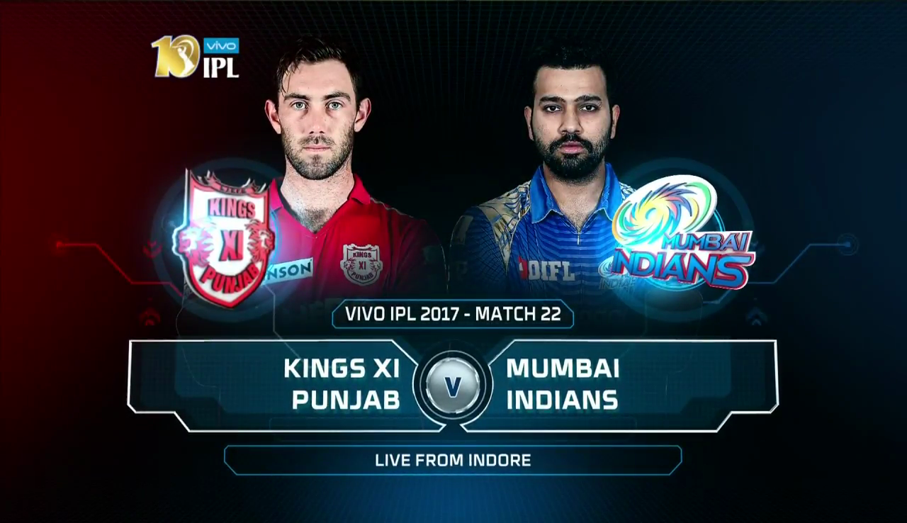 IPL 2017 22nd Match KXIP vs MI Highlights