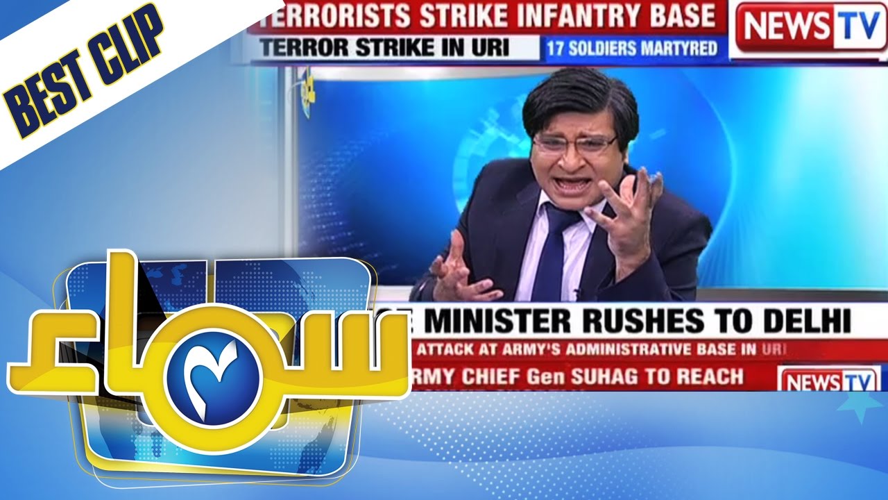 Bharat Ki Apni Awam Ko Topiyan | Samaa Chaar | Best Scene | 03 Oct 2016