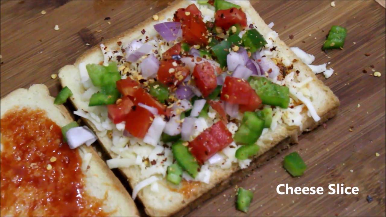 Healthy Cheese Sandwich Recipe - Vegetable Sandwich with Cheese - Tasty Vegetable Sandwich