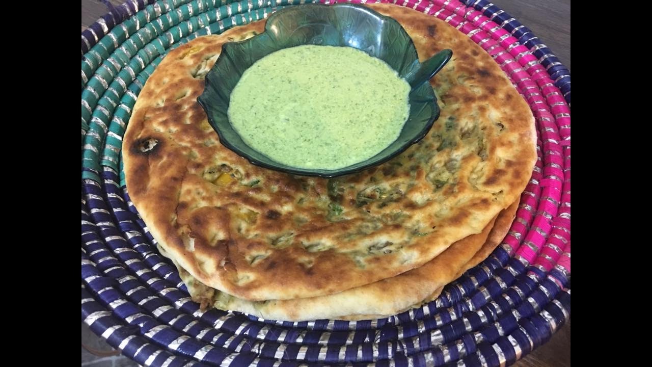 Keema Naan Without Tandoor (Cooked on top of the pan)