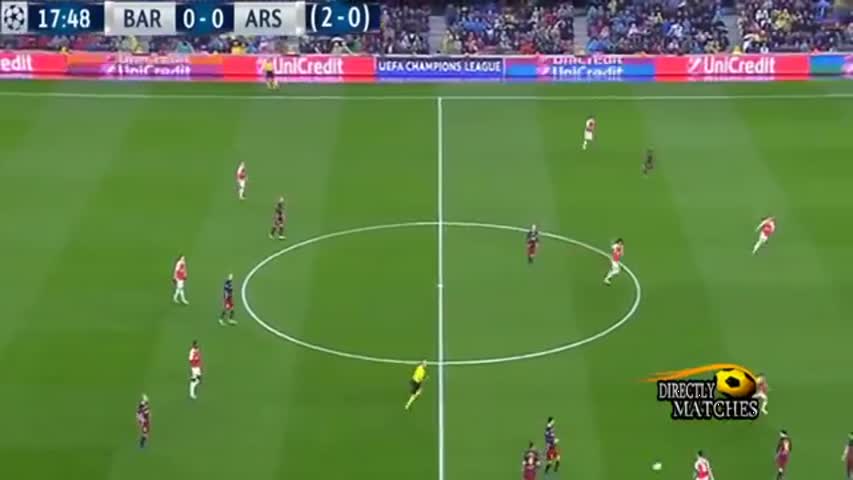 Liga Champion, FC Barcelona vs Arsenal 3 - 1 