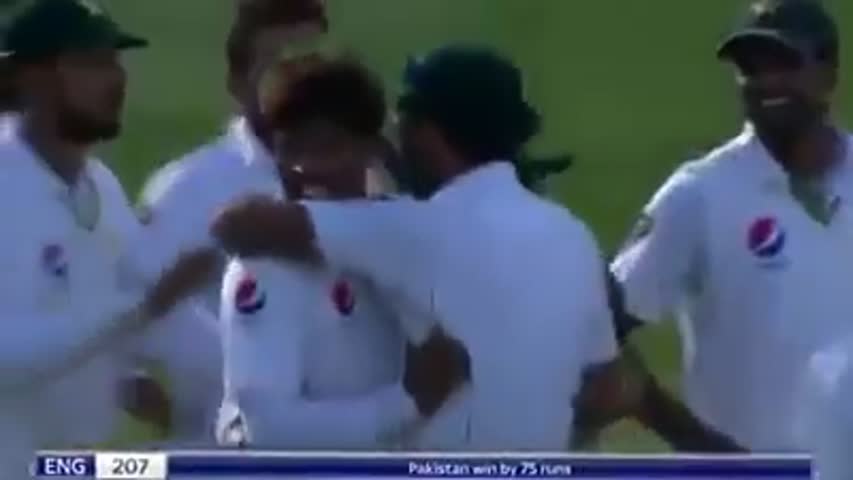 Pakistan Vs England Match Winning Victory Moments Celebration in Lords Cricket Stadium 17 July 2016