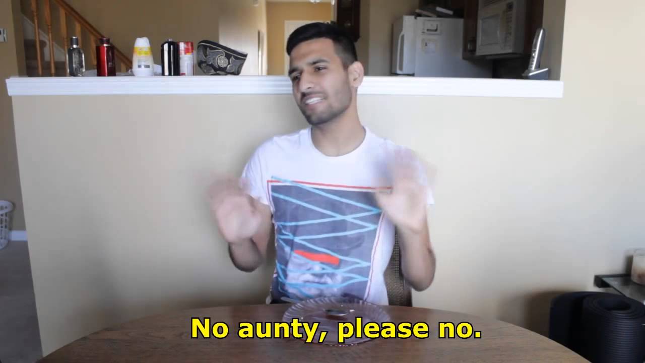 ZaidAliT - Desi aunties always force you to eat food..