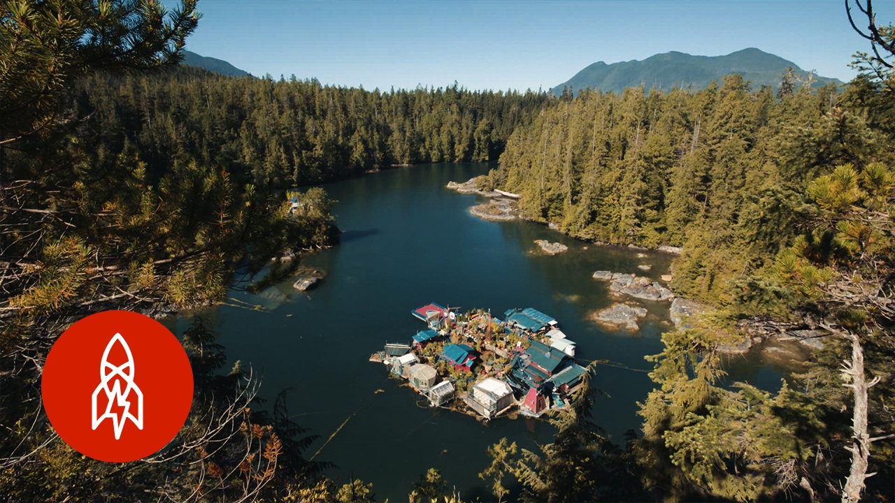 Off the Grid on a Homemade Island