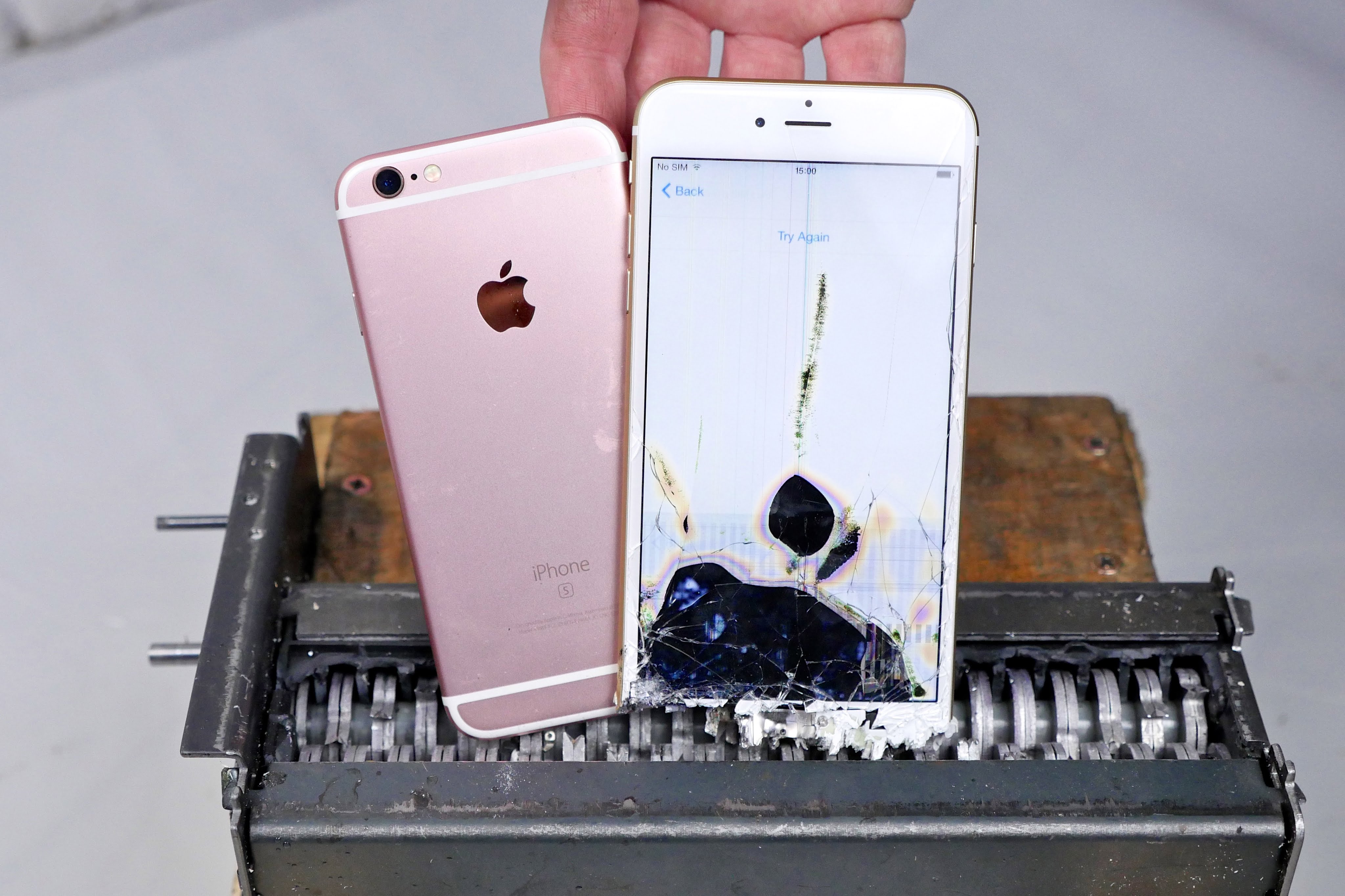 Paper Shredder vs iPhone 6S - Can You Shred an iPhone?