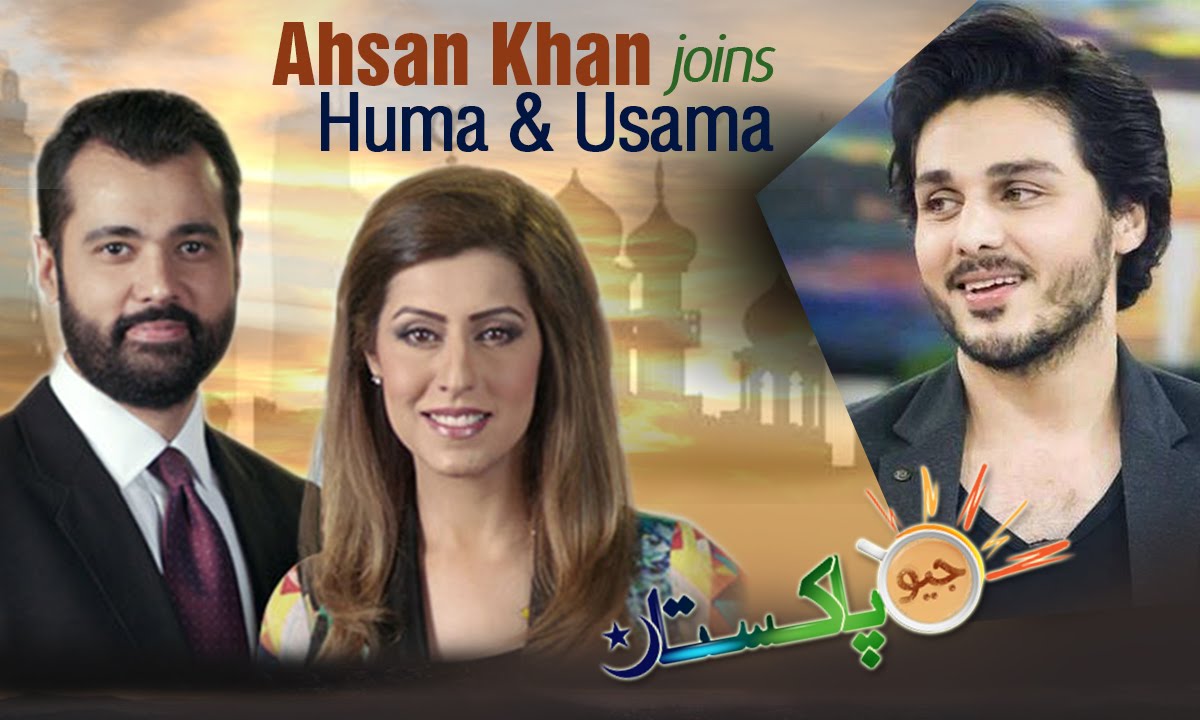 Geo Pakistan 10 May 2016 - Ahsan Khan joins Huma Amir Shah and Usama Ghazi