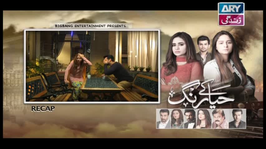 Haya Kay Rang Episode 23 - ARY Zindagi Drama