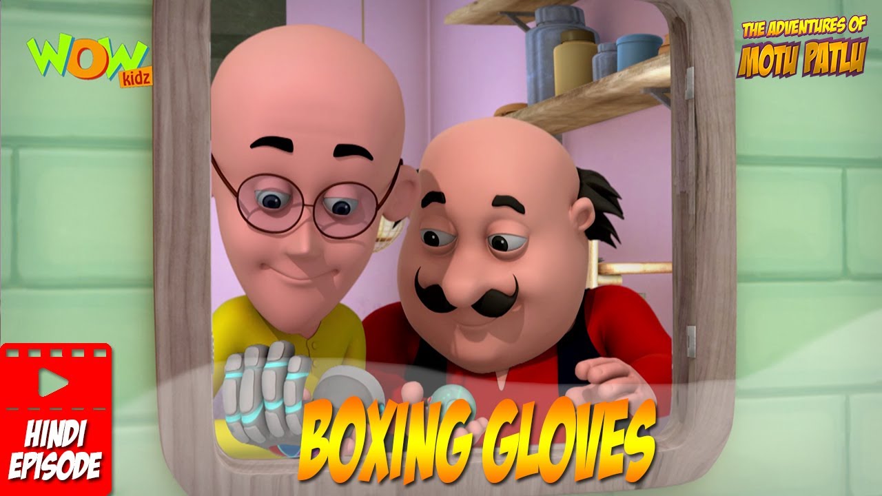 Motu Patlu HD video 2016 wow kidz  New Episode -Boxing Gloves