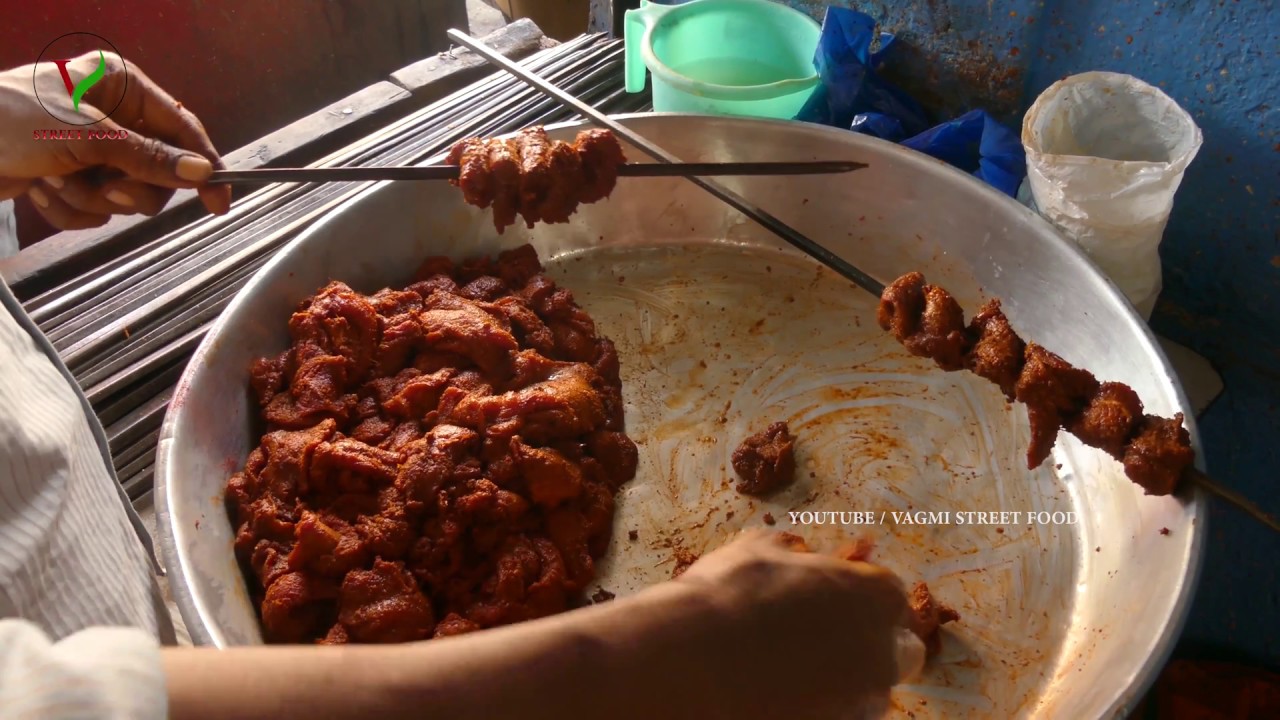 Mutton Seekh Kebab | ROAD SIDE Making MUTTON KABAB Recipe | Mutton Cheekulu 