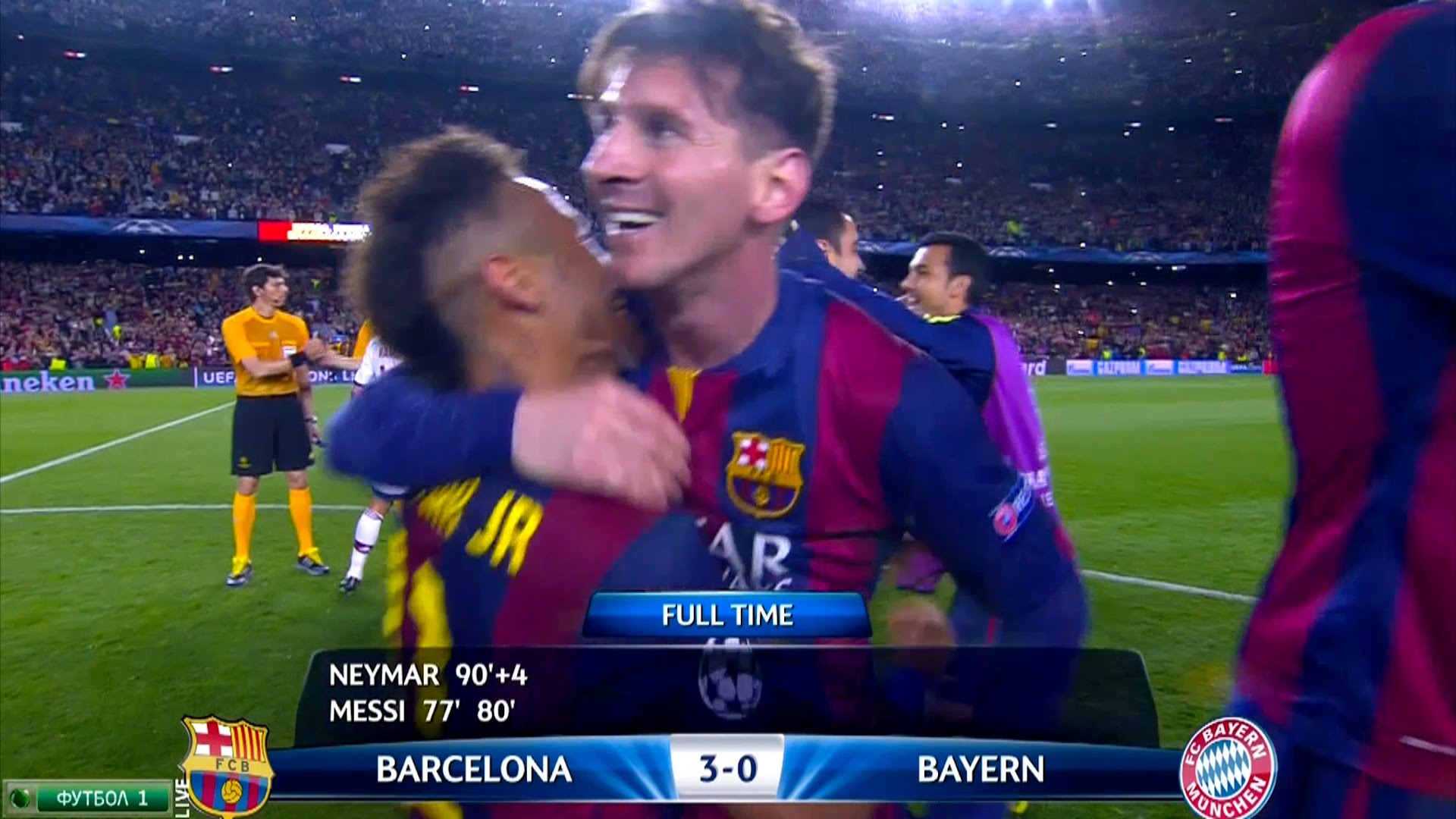 FC Barcelona vs Bayern Munich 3-0 Highlights (UCL Semi-Final) 2014-15 HD 1080i